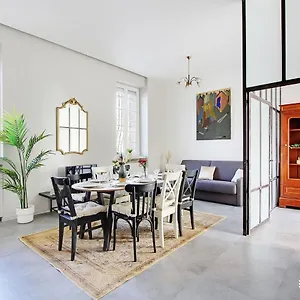  Apartamento Superbe Loft 2br - Buttes Chaumont